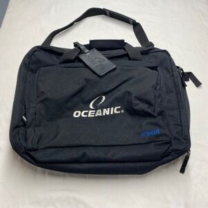 Oceanic Attaché Convertible Backpack Briefcase Scuba Regulator Travel Bag Black